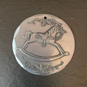 Wendell August Forge Christmas Ornament 1985